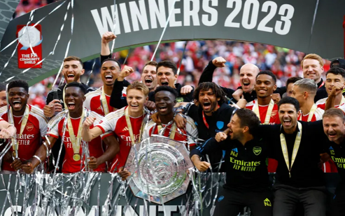 Arsenal beats Man City on penalties to win Community Shield