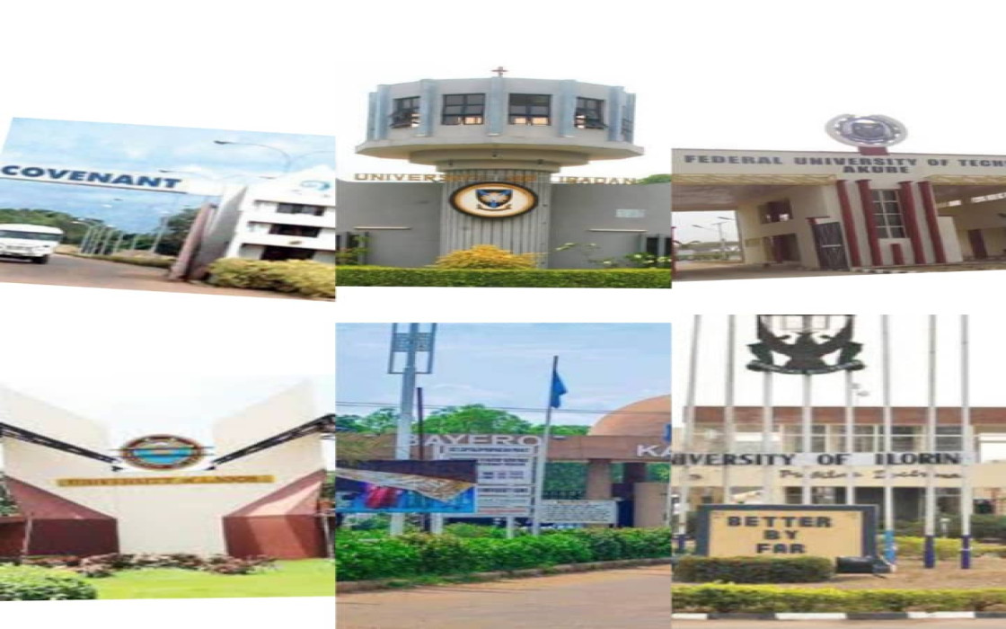 Covenant, UI, FUTA emerge top universities in Nigeria