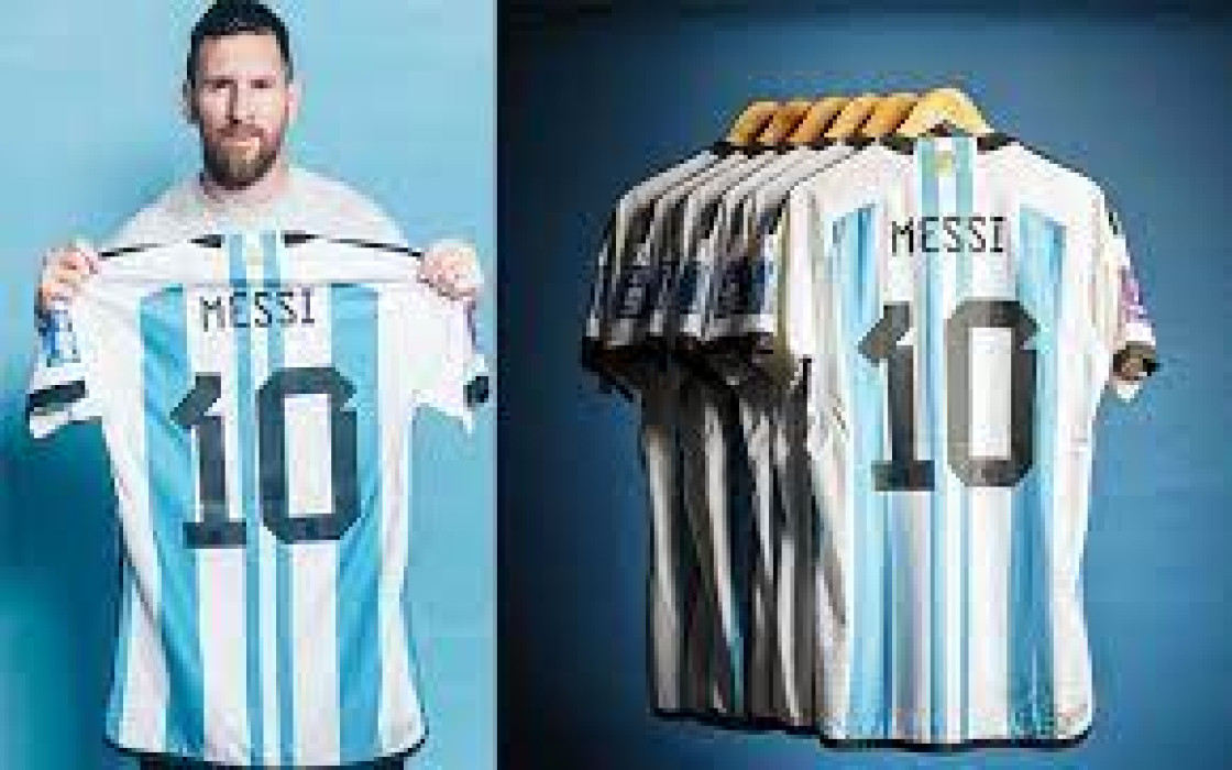 Lionel Messi's Puts World Cup Shirts Up for Grabs