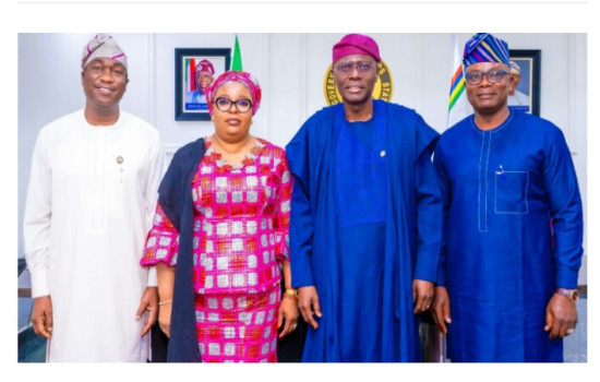 Sanwo-Olu Meets New Lagos Speaker Meranda, Pledges Harmonious Work Relations